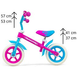 Bicicleta fara pedale Milly Mally Dragon ML-24811 (Mint) Thumb