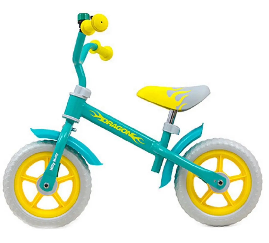 Bicicleta fara pedale Milly Mally Dragon (Mint)