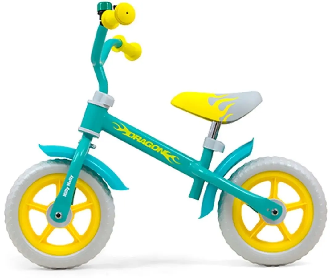 Bicicleta fara pedale Milly Mally Dragon ML-24811 (Mint)