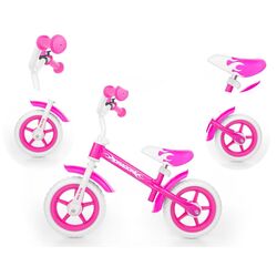 Bicicleta fara pedale Milly Mally Dragon (Pink) Thumb