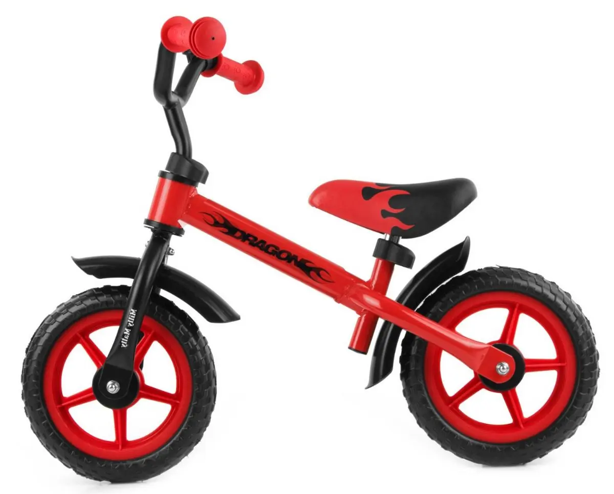 Bicicleta fara pedale Milly Mally Dragon (Red)