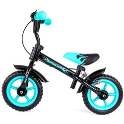 Беговел Milly Mally Dragon with Brake (Black/Blue)