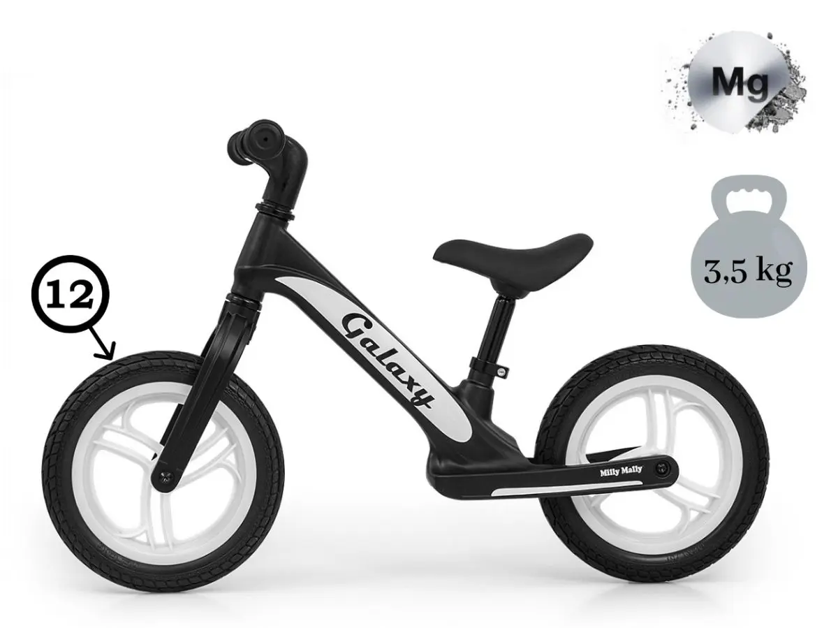 Беговел Milly Mally Galaxy (Black) - 8