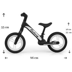 Беговел Milly Mally Galaxy (Black) Thumb