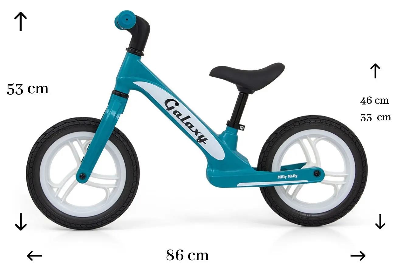 Беговел Milly Mally Galaxy (Blue) - 6