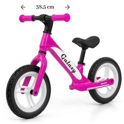 Bicicleta fara pedale Milly Mally Galaxy (Pink) Thumb