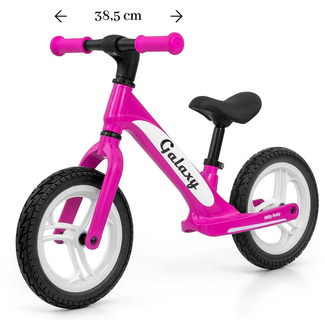 Bicicleta fara pedale Milly Mally Galaxy (Pink) - 8