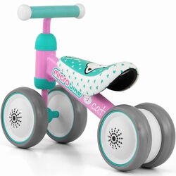 Bicicleta fara pedale Milly Mally Micro Cat (Pink/Turquoise) Thumb