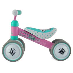 Bicicleta fara pedale Milly Mally Micro Cat (Pink/Turquoise) Thumb