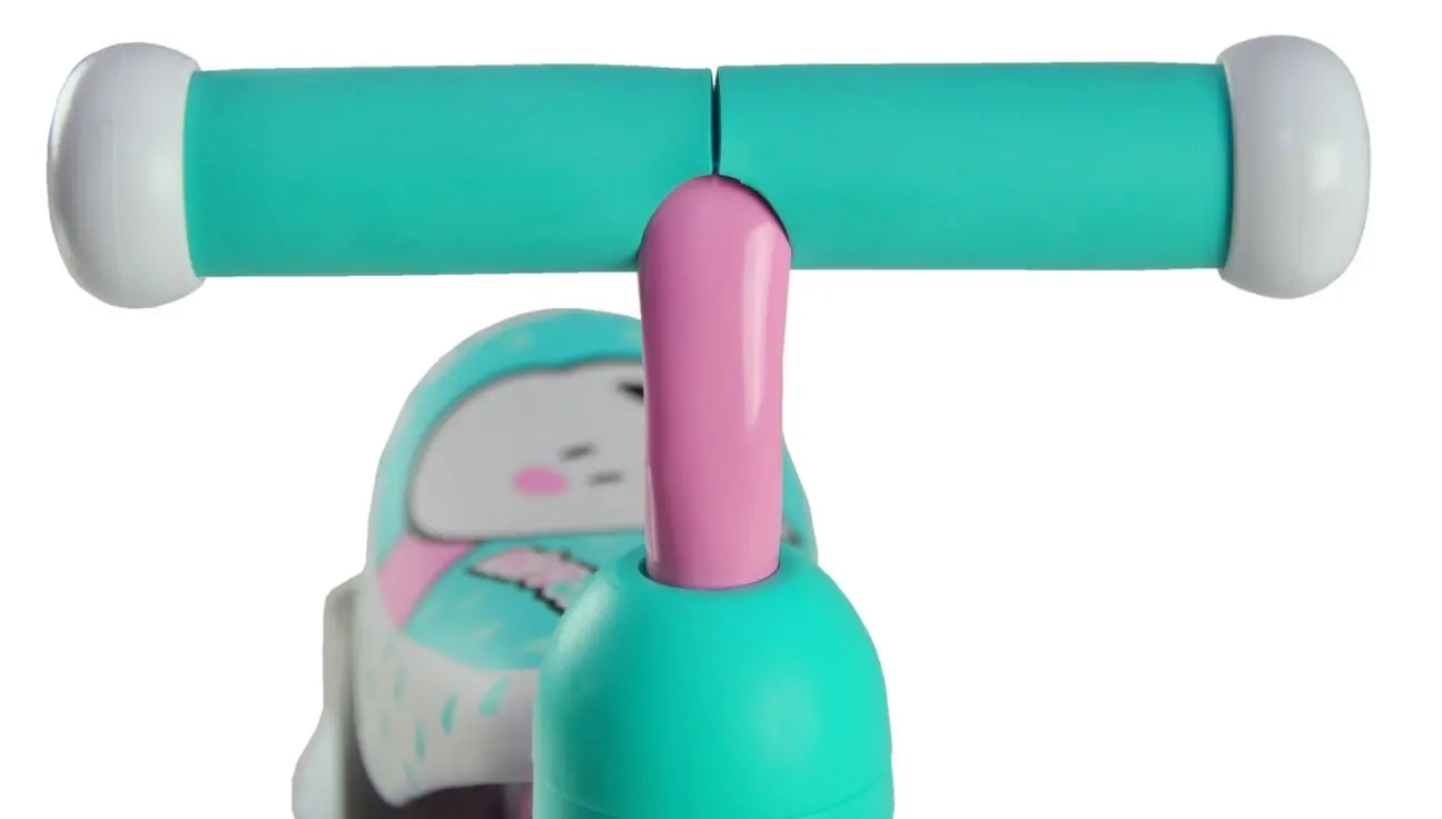 Bicicleta fara pedale Milly Mally Micro Cat (Pink/Turquoise) - 9