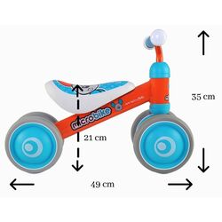 Беговел Milly Mally Micro Mouse (Blue/Orange) Thumb