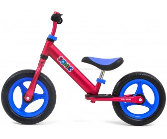 Bicicleta fara pedale Milly Mally Sonic (Red/Blue)