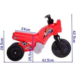 Bicicletă fără pedale Mochtoys Racing (Red) Thumb