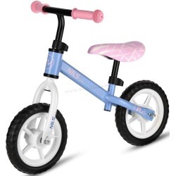 Bicicleta fara pedale Nils Fun RB134 (Blue/Pink)