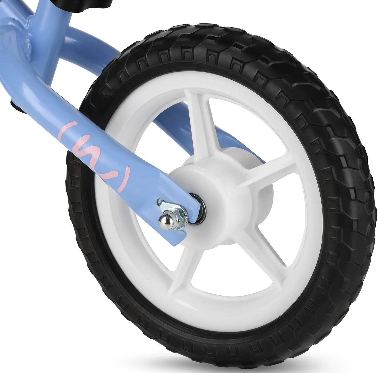 Bicicleta fara pedale Nils Fun RB134 (Blue/Pink) - 4