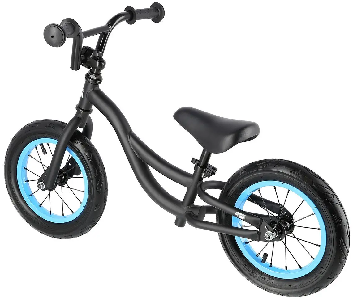 Bicicleta fara pedale Nils Fun RB202 (Black/Blue) - 2