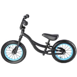 Bicicleta fara pedale Nils Fun RB202 (Black/Blue) Thumb