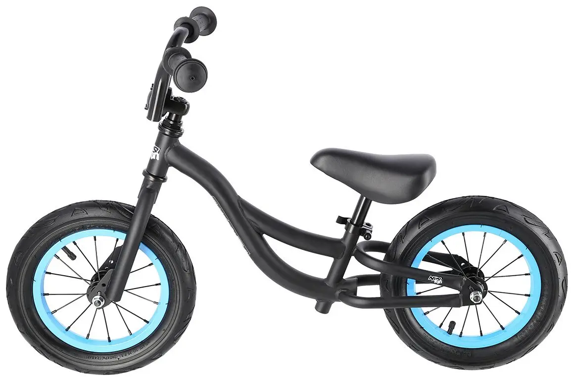 Bicicleta fara pedale Nils Fun RB202 (Black/Blue) - 3
