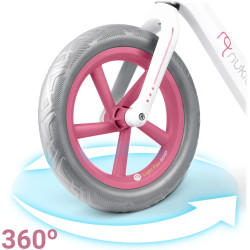 Bicicleta fara pedale Nukido Light Flee 760401 (Multicolour) Thumb