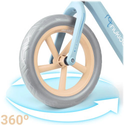 Bicicleta fara pedale Nukido Light Flee 760402 (Multicolour) Thumb