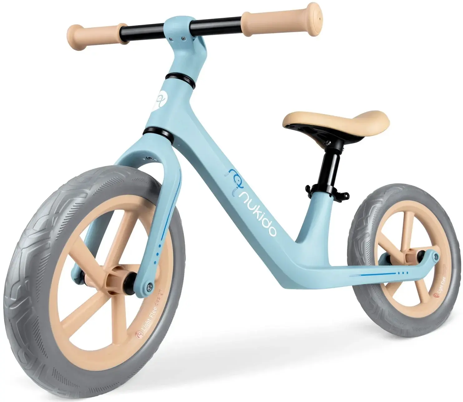 Bicicleta fara pedale Nukido Light Flee 760402 (Multicolour) - 8