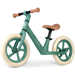 Bicicleta fara pedale Nukido Light Flee 760403 (Green/Brown)
