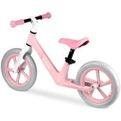 Bicicleta fara pedale Nukido Light Flee 760404 (Pink/Grey) Thumb