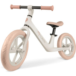 Bicicleta fara pedale Nukido Light Flee 760405 (White/Beige) Thumb