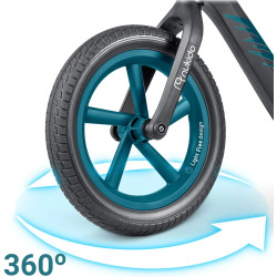 Bicicleta fara pedale Nukido Light Flee 760420 (Black/Blue) Thumb