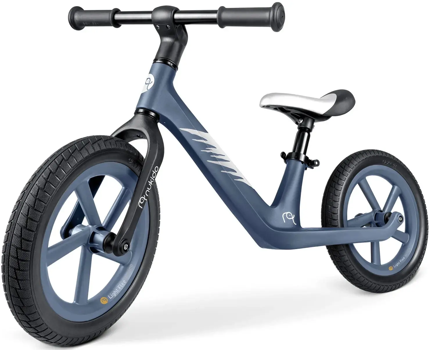 Bicicleta fara pedale Nukido Light Flee 760421 (Dark Blue/Black) - 11