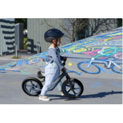 Bicicleta fara pedale Nukido Light Flee 760421 (Dark Blue/Black) Thumb