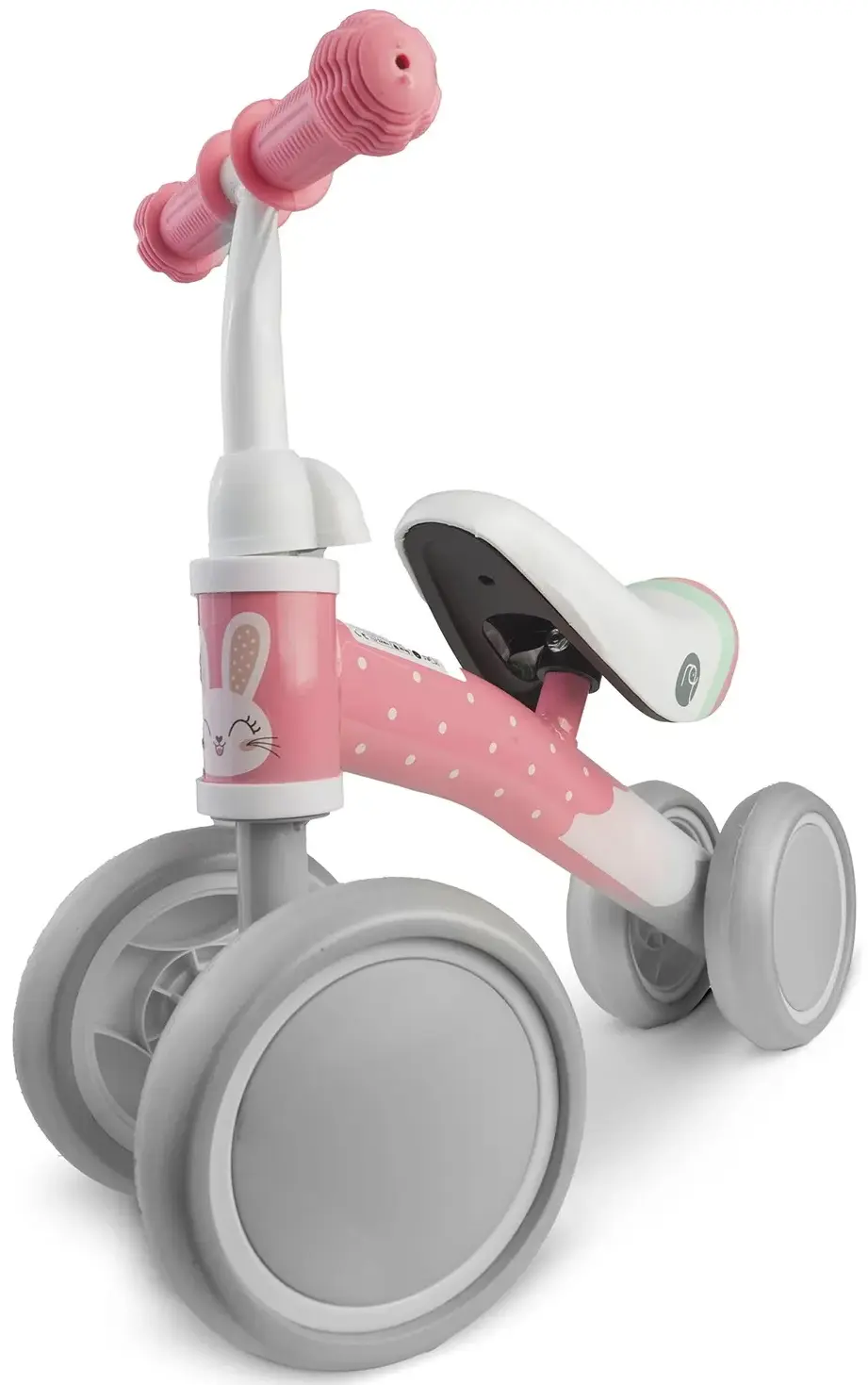 Tricicleta fara pedale Nukido NK-600 760003 (Pink/Grey) - 3