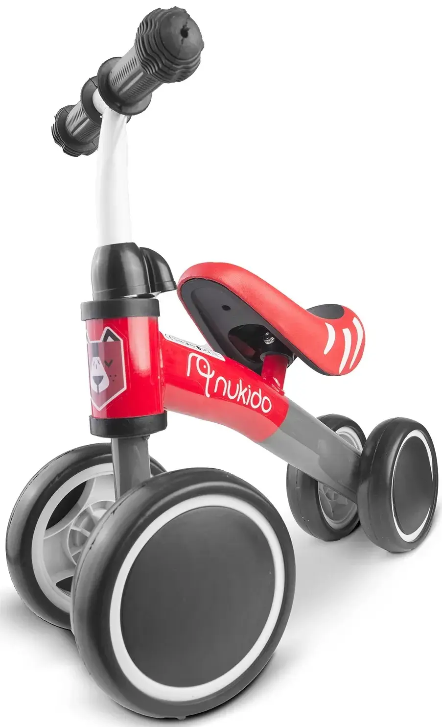 Tricicleta fara pedale Nukido NK-600 760004 (Red/Black) - 2
