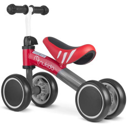Tricicleta fara pedale Nukido NK-600 760004 (Red/Black) Thumb