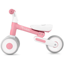 Tricicleta fara pedale Nukido NK-603 760302 (White/Pink) Thumb