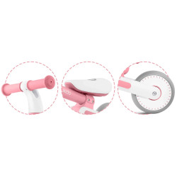 Tricicleta fara pedale Nukido NK-603 760302 (White/Pink) Thumb