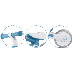 Tricicleta fara pedale Nukido NK-603 760303 (White/Blue) Thumb