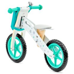 Bicicleta fara pedale Okeykids W16C194 (White/Turquoise) Thumb