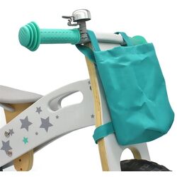 Bicicleta fara pedale Okeykids W16C194 (White/Turquoise) Thumb