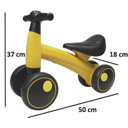 Беговел Procart 493398 (Yellow/Black) Thumb