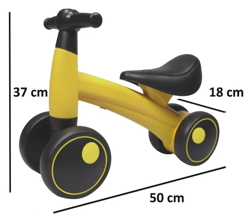 Беговел Procart 493398 (Yellow/Black)