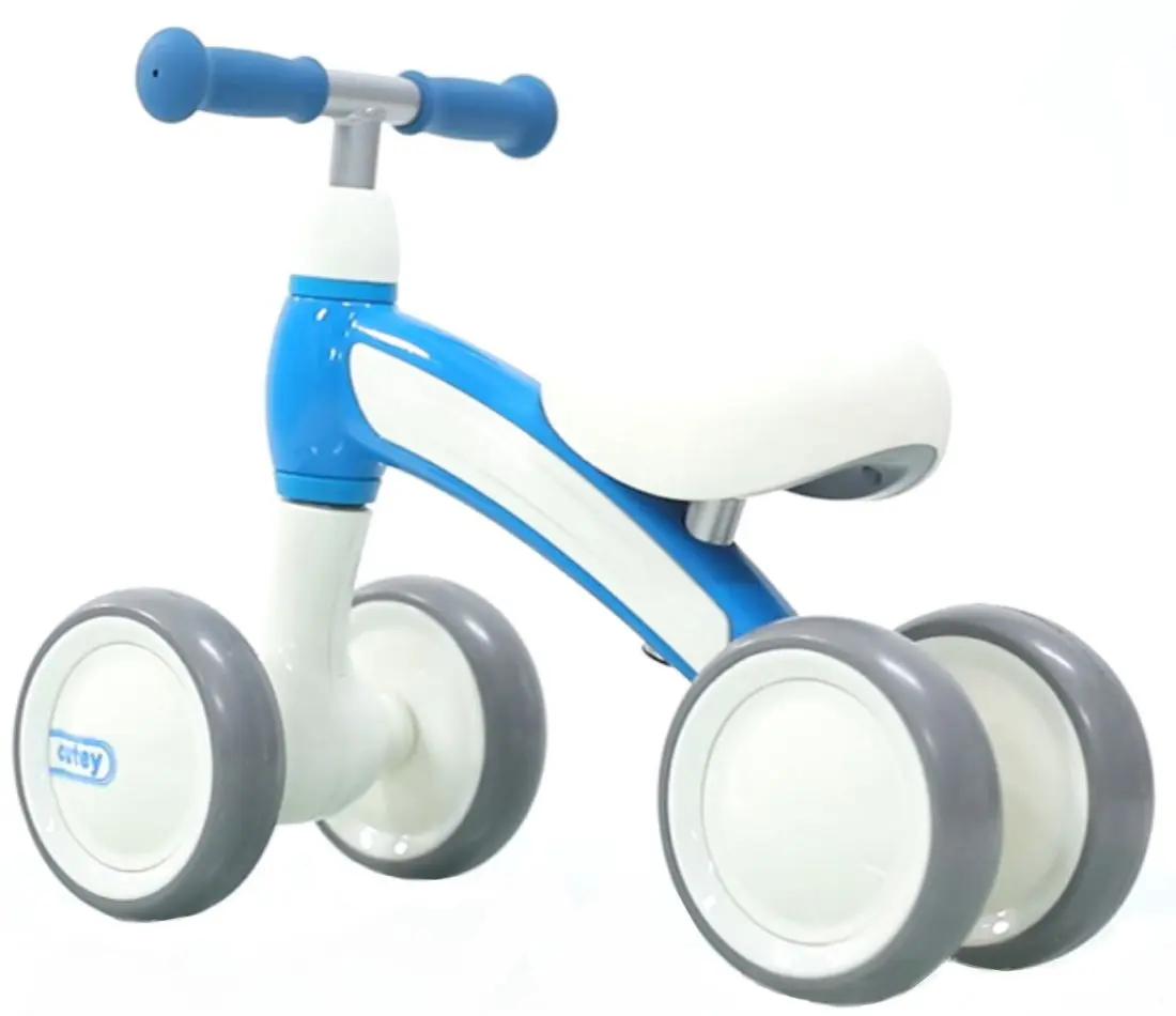 Bicicleta fara pedale Qplay Cutey (Blue) - 2