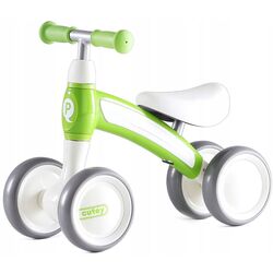 Bicicleta fara pedale Qplay Cutey (Green/White)