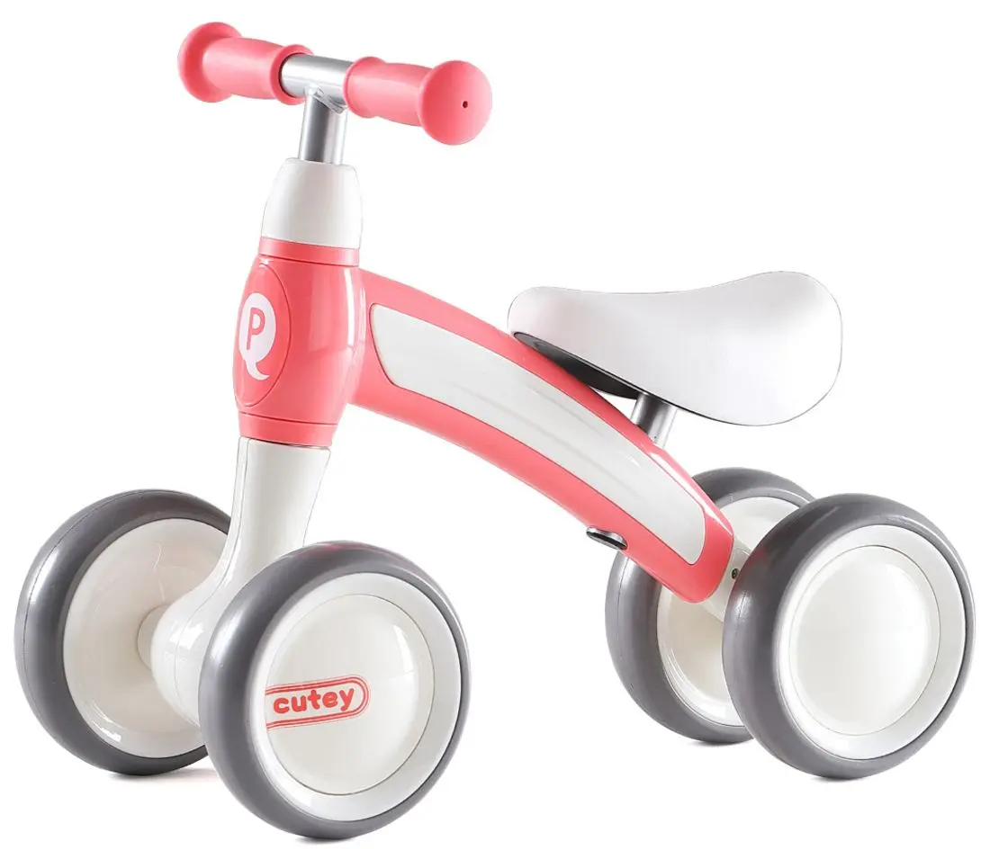 Bicicleta fara pedale Qplay Cutey (Pink)