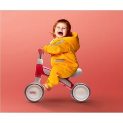 Bicicleta fara pedale Qplay Cutey (Red/White) Thumb