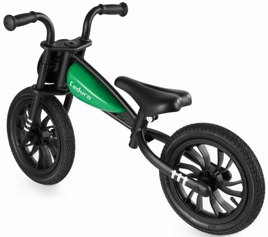 Bicicleta fara pedale QPlay Feduro (Green) - 4