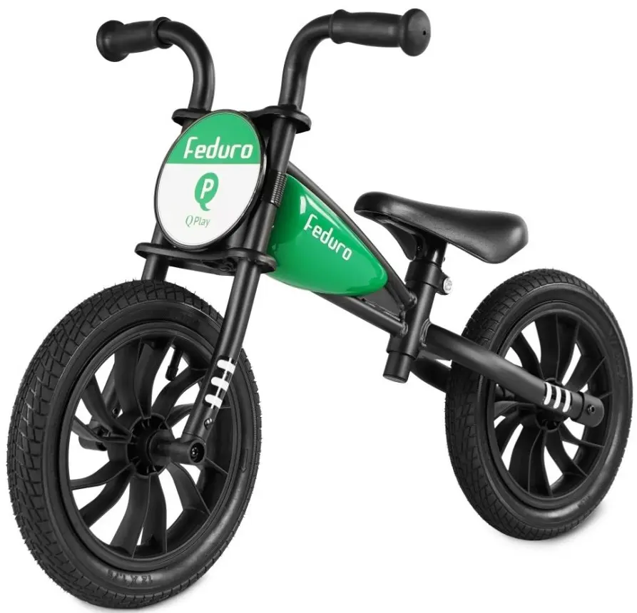 Bicicleta fara pedale QPlay Feduro (Green)