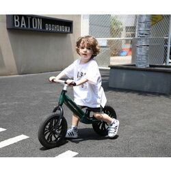 Bicicleta fara pedale Qplay Magnesium Racer (Green) Thumb