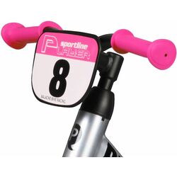 Bicicleta fara pedale Qplay Player (Pink) Thumb