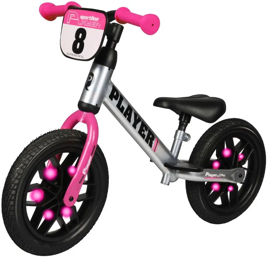 Bicicleta fara pedale Qplay Player (Pink)